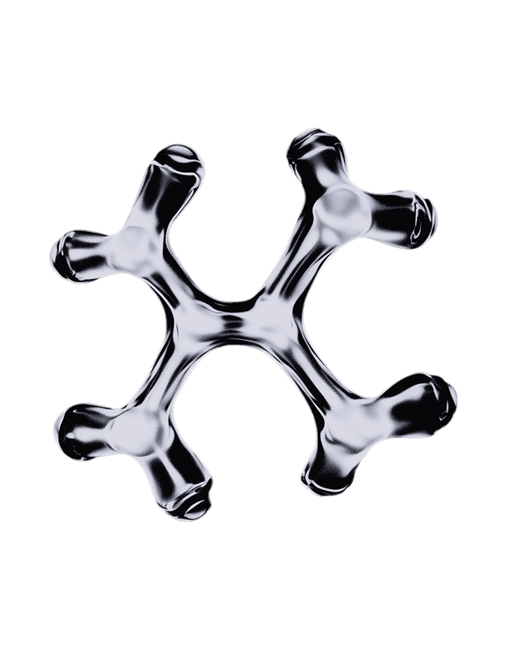 abstract glass shape