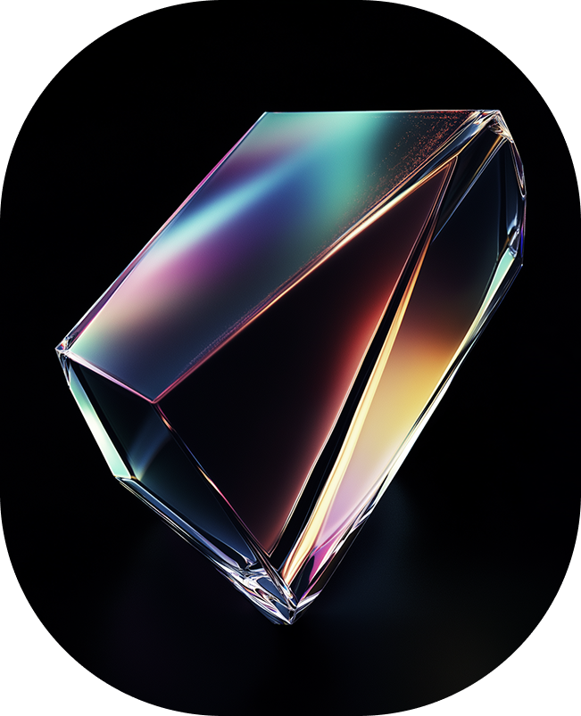 colorful crystal